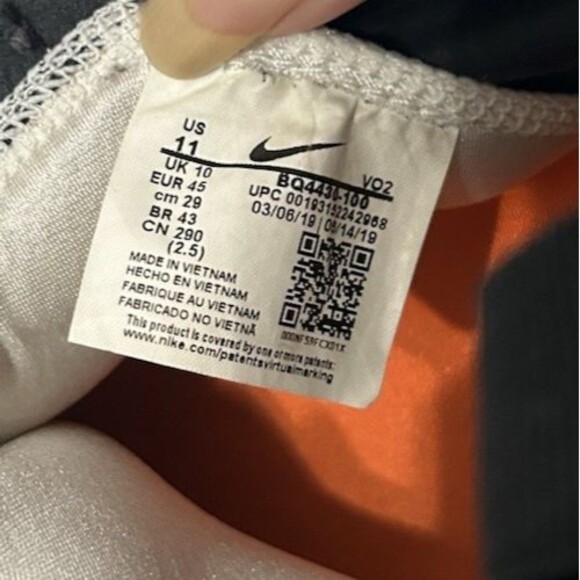 Nike Air Max 720 Waves D MS X BQ4430-100 White Running Shoes Sneakers Men Sz 11 - Picture 14 of 14